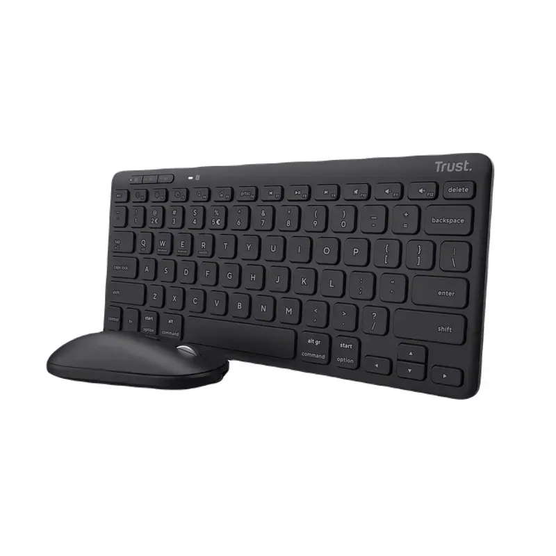 Combo Inalambrico Lyra teclado y mouse multidispositivo Recargable