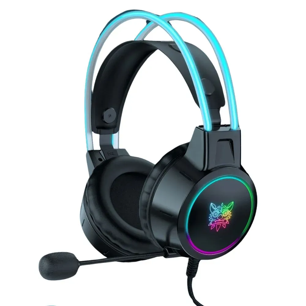 Audífonos Onikuma X15 Pro Rgb Negro Jal-15