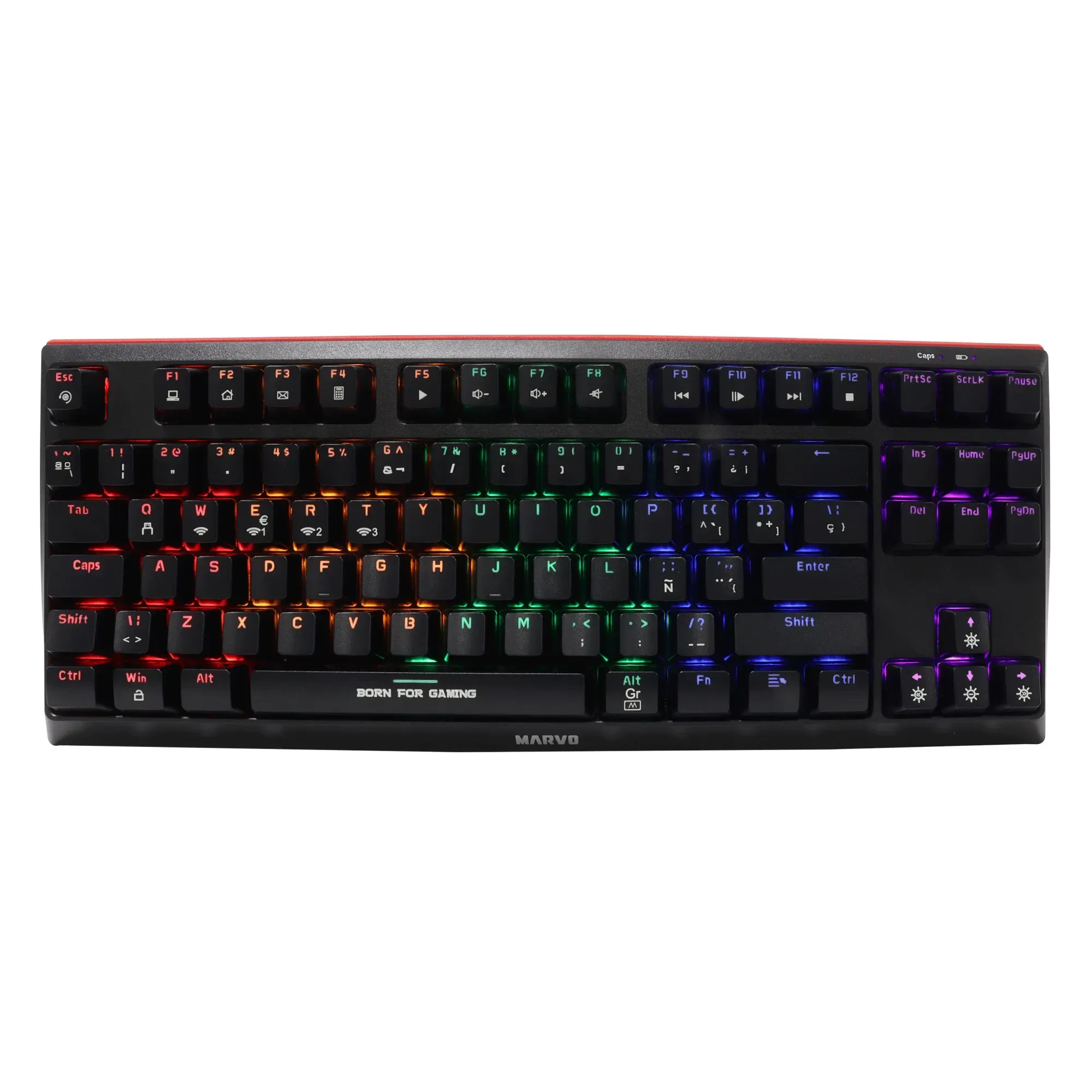 Teclado Mecanico Inalambrico Gamer Kg953w Es-R 3 En 1 Bt+2.4+Cable