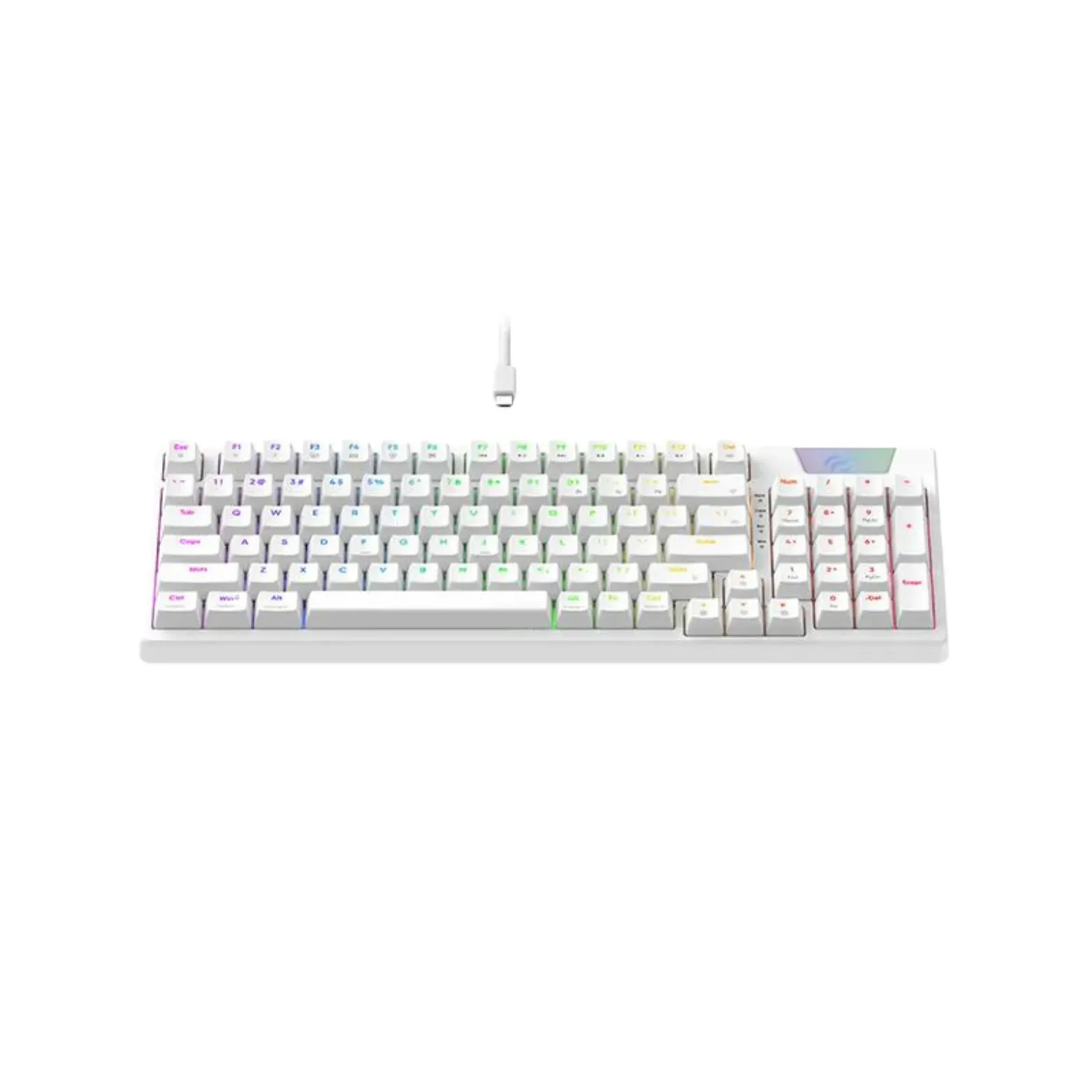 Teclado Mecanico Gamer Havit Kb885l Blanco