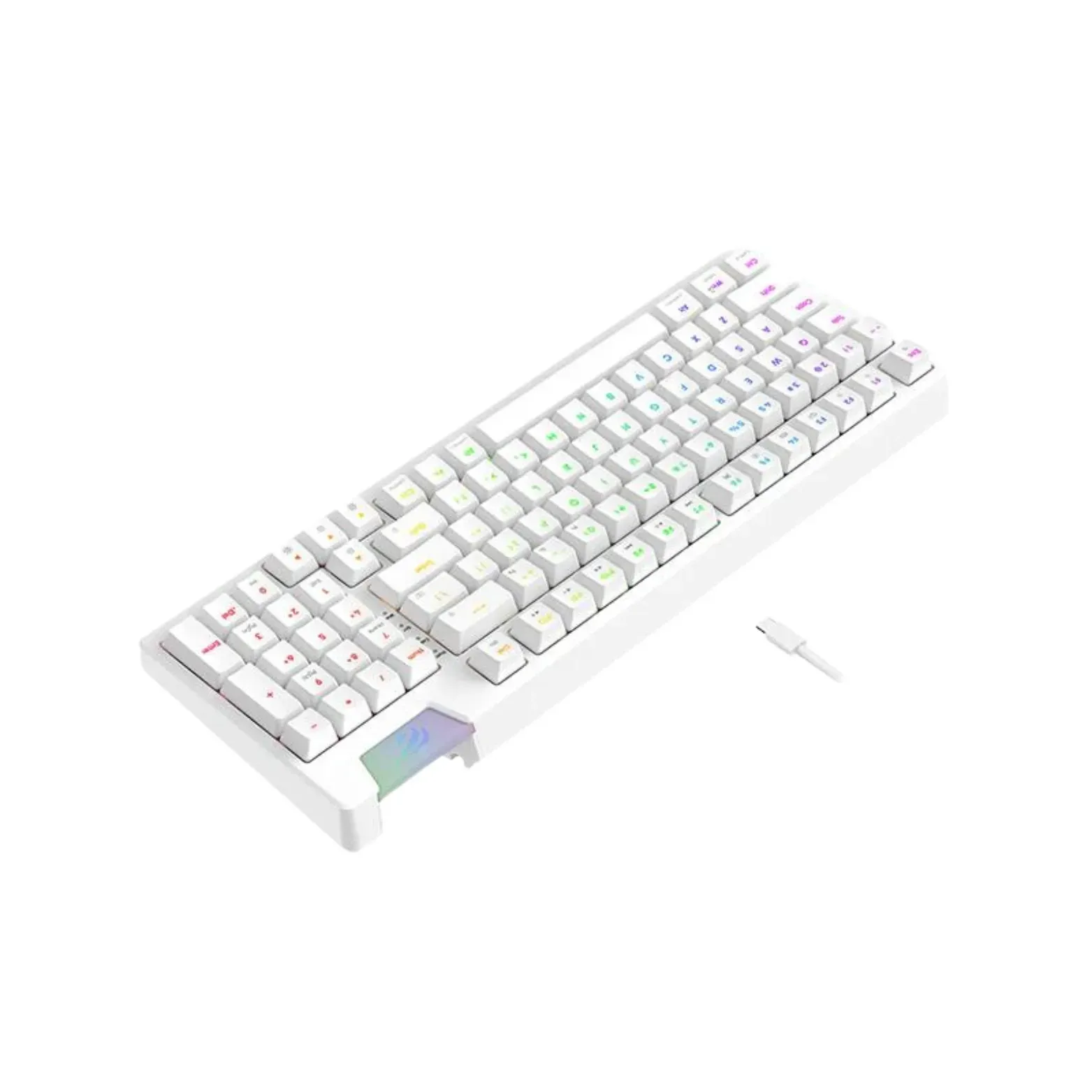 Teclado Mecanico Gamer Havit Kb885l Blanco