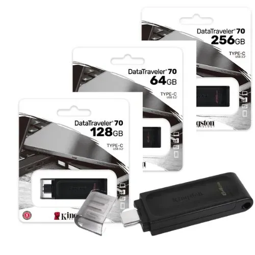 Memoria Usb kingston DataTraveler 70 tipo C 3.2