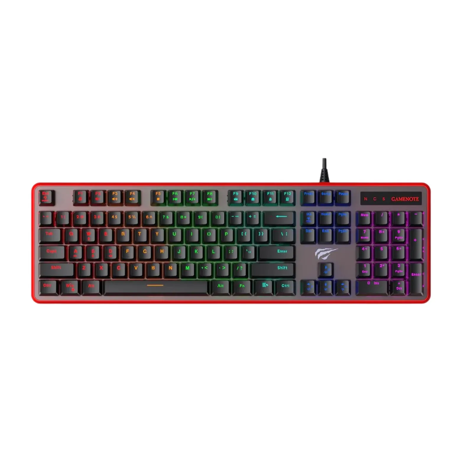 Teclado Mecanico Gamer Havit Kb870l Negro