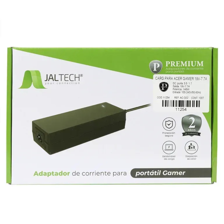 Cargador Para Acer Gamer 19v 7.7a Acg02