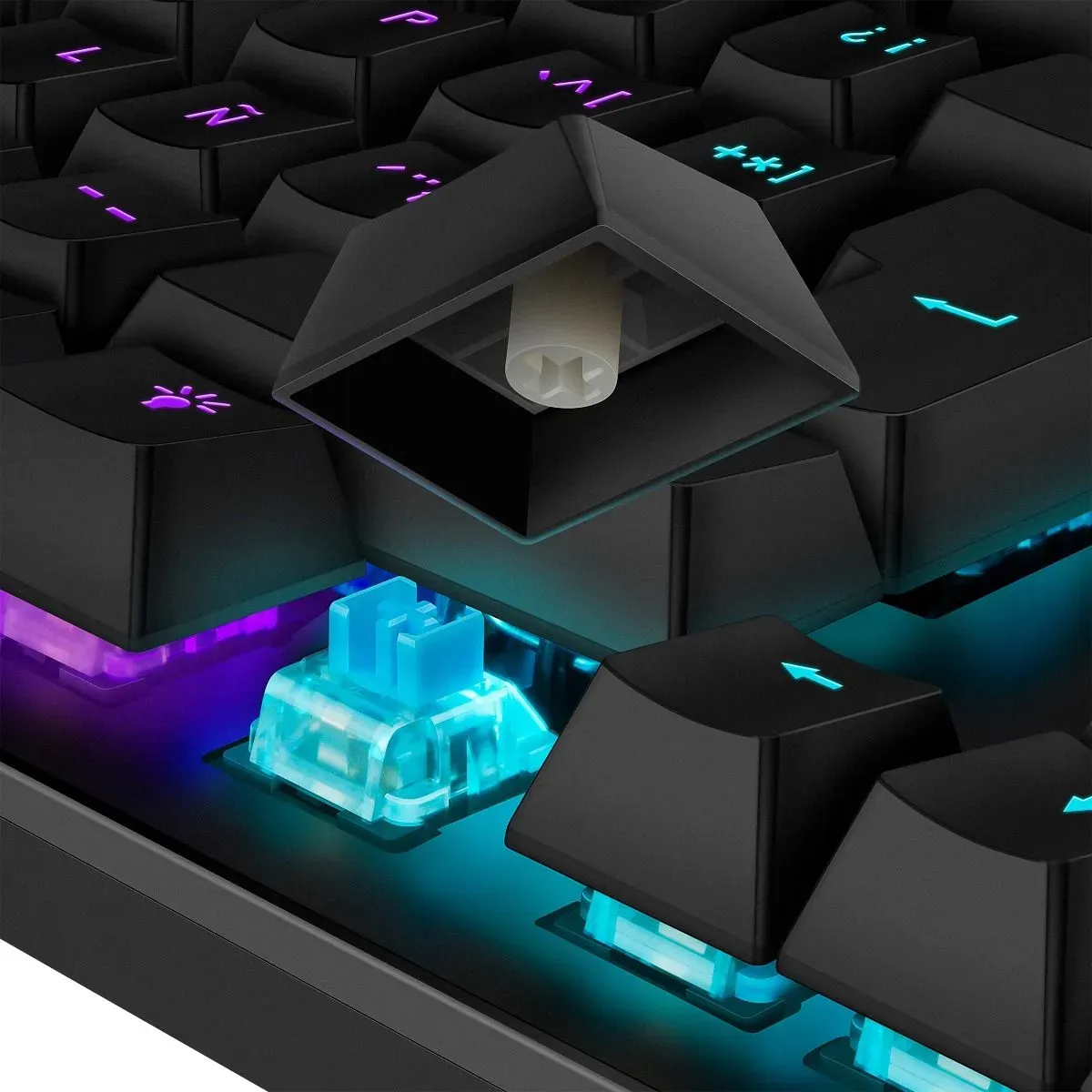 Teclado USB mecánico Gamer Steren Blue