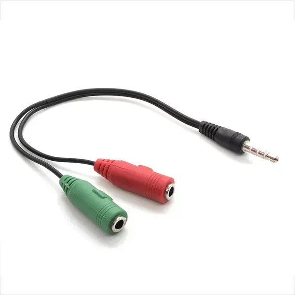 Cable Adapt. 3.5mm A Mic Y Audio B528