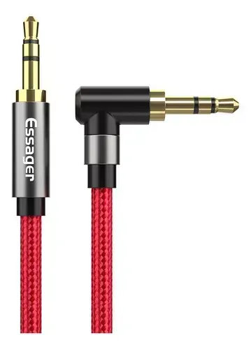 Cable 3.5mm 1mtr 90 Grados Lh077