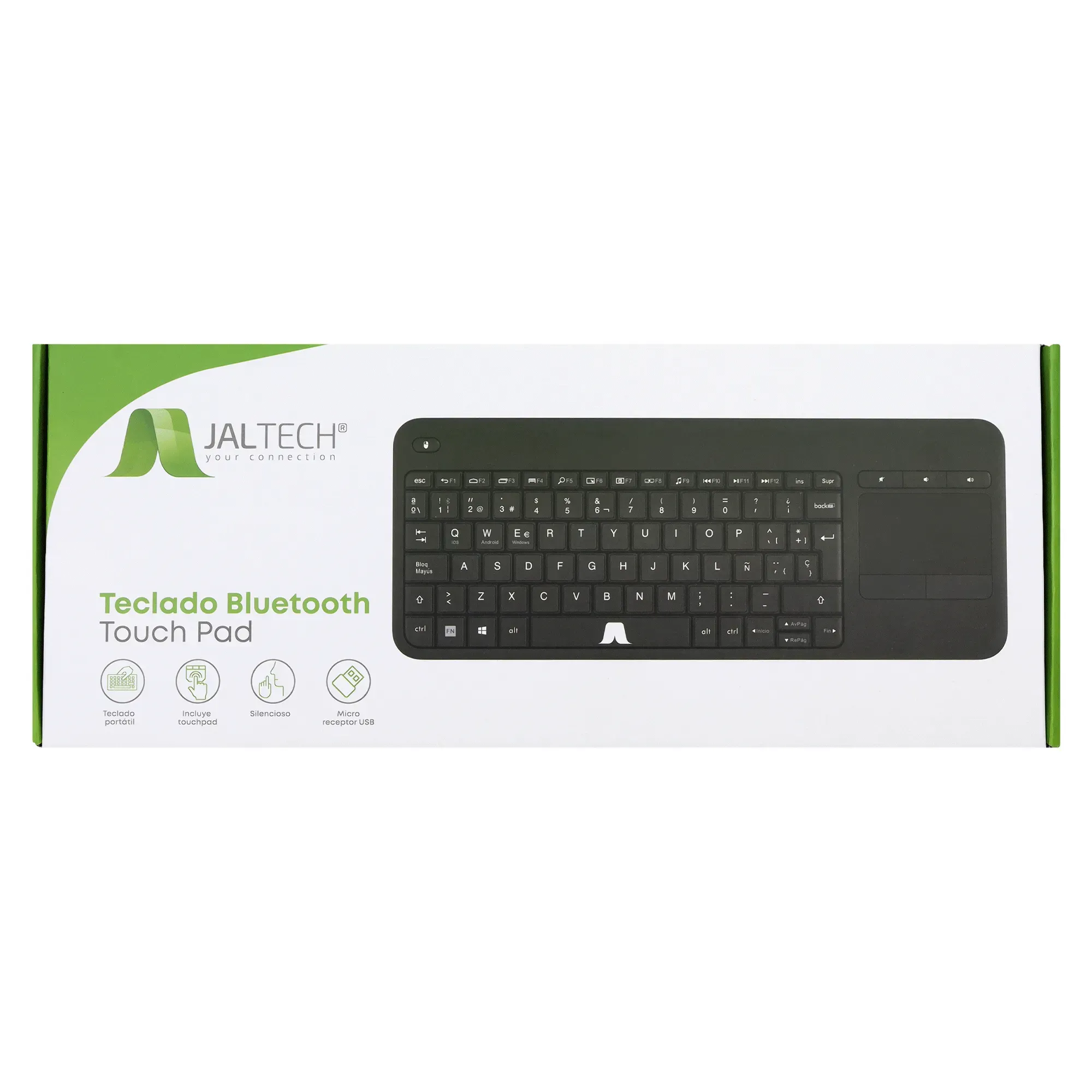 Teclado Bluetooth Touch Pad Wk1039