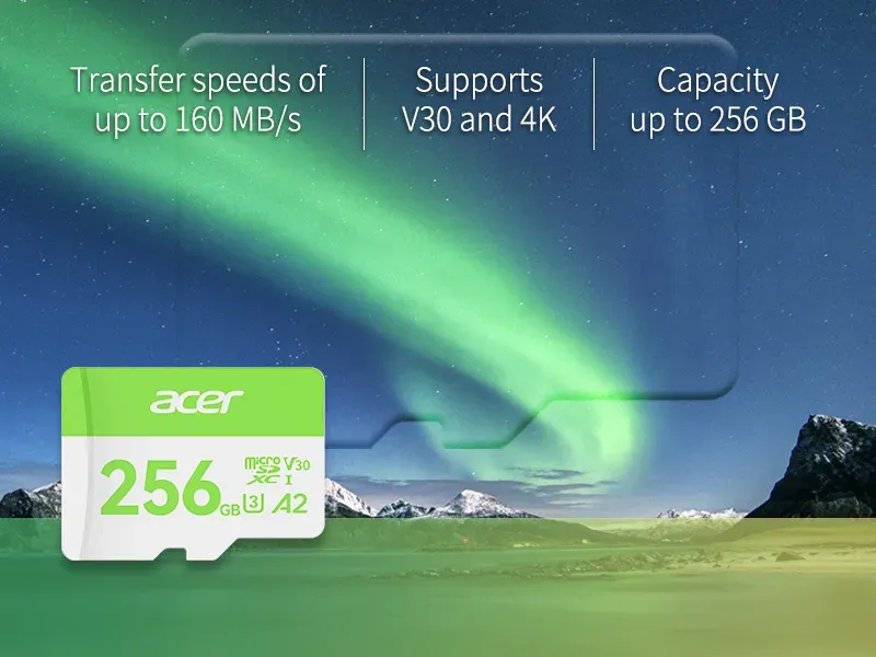 Memoria Micro Sd Uhs-I 160mb/S - Acer