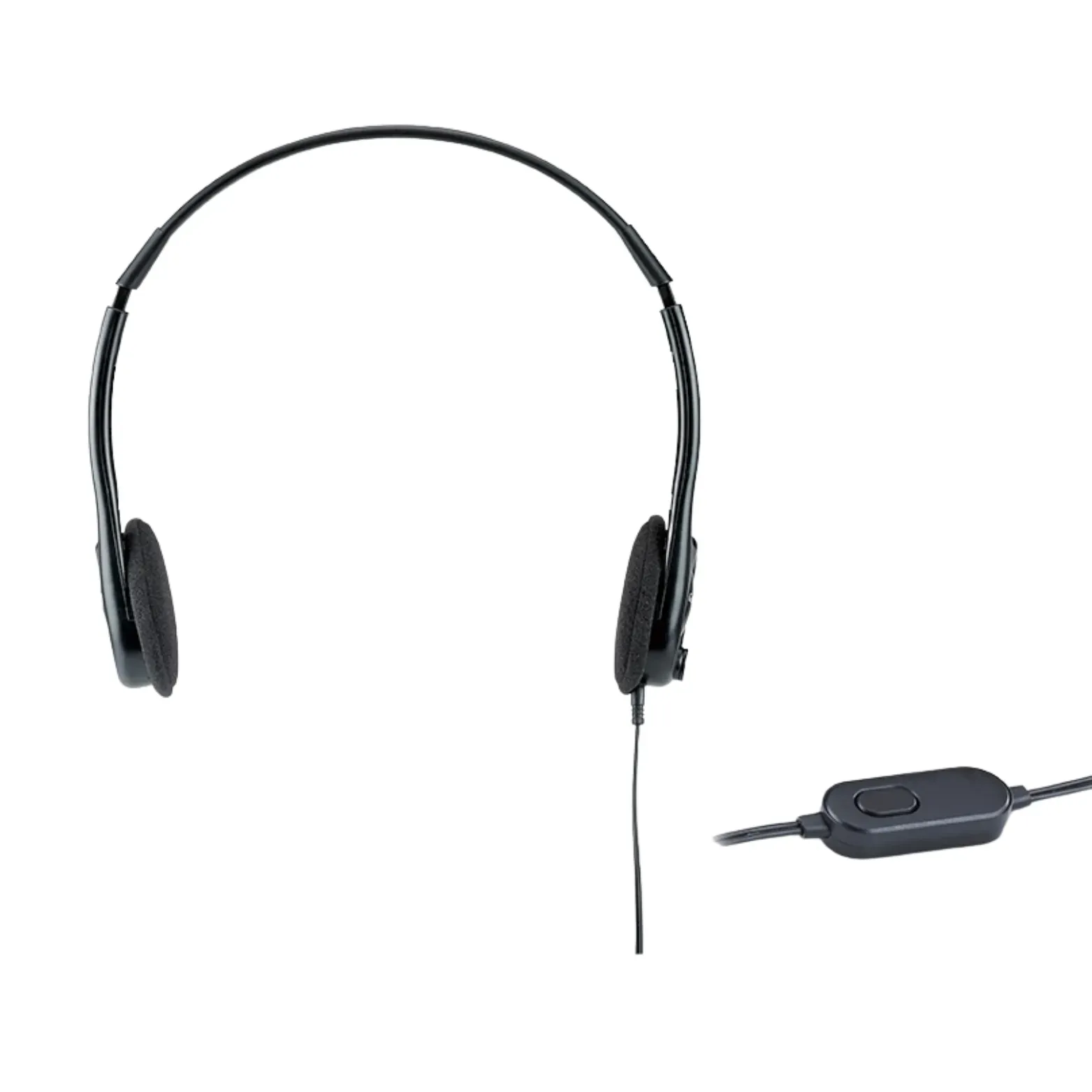 Audifono Diadema Genius HS-200C 2 Plug 3.5mm Negro