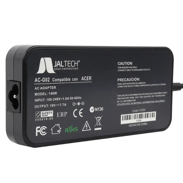 Cargador Para Acer Gamer 19v 7.7a Acg02