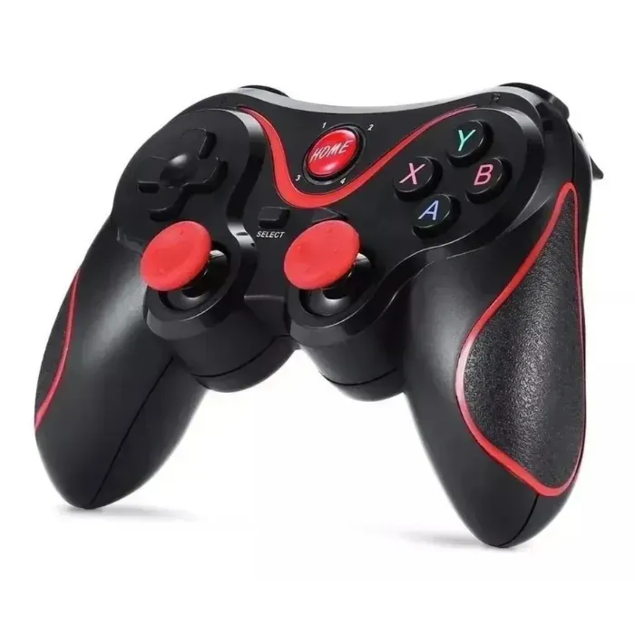 Control Inalámbrico Bluetooth Para Juegos Joystick Y Gamepad Android Ios Color Negro