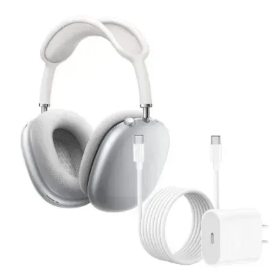 Audifonos Airpods Max 1.1 Inalambricos + Cargador Iphone 15 Pro Max Carga Rapida 35w Tipo C