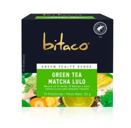 Té Verde Green Tea Matcha Lulo