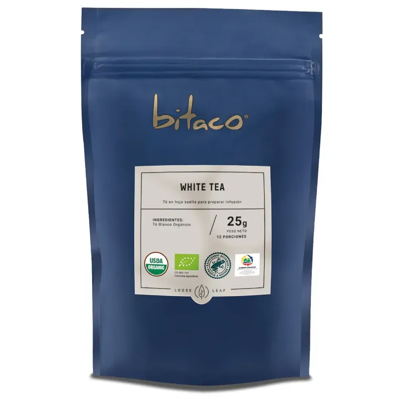 Té Blanco Orgánico x25gr