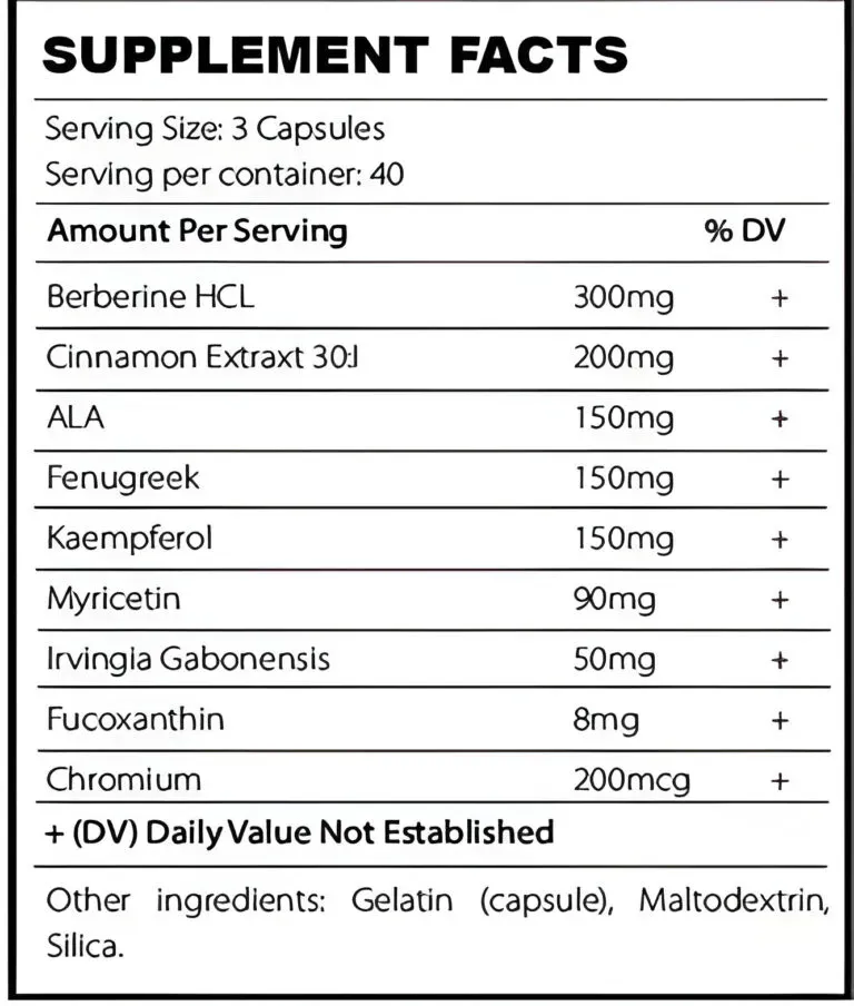 Slin 120 Capsulas - Bloqueador de Carbohidratos 