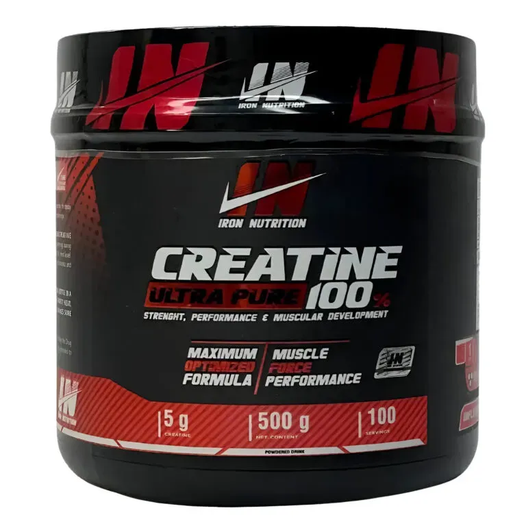 Creatine Ultra Pure Iron Nutrition 100 Servicios - Creatina