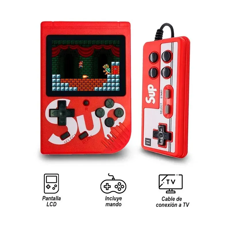 Mini Consolas Sup De Videojuegos con control