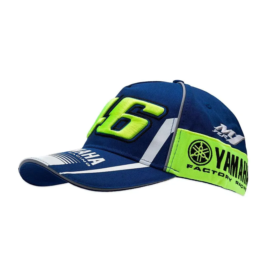 Gorra Oficial Valentino Rossi YAMAHA Azul Verde