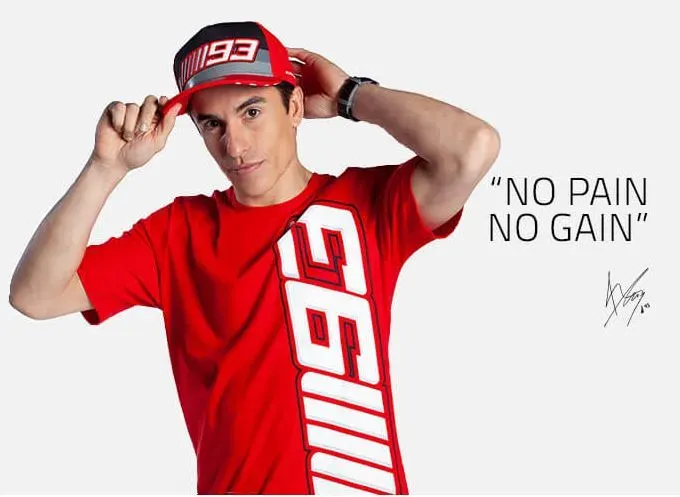 Gorra MARC MARQUEZ 93 Roja