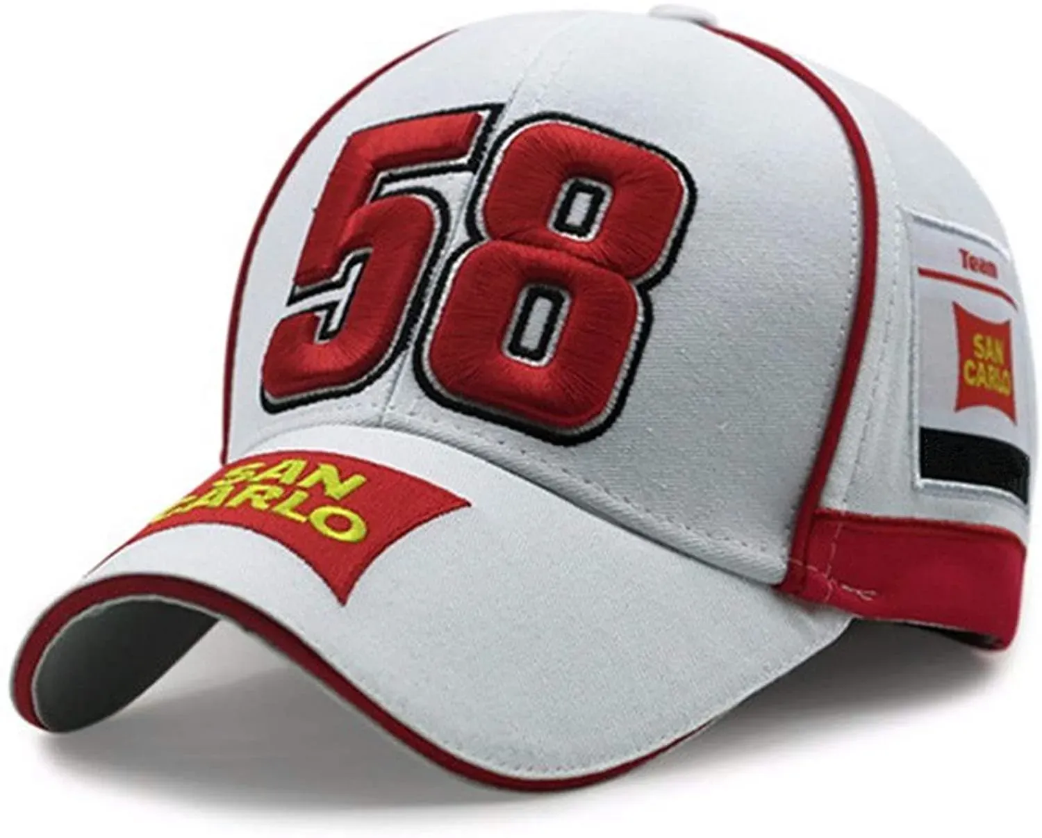 Gorra Oficial SIC58 Marco Simoncelli Blanca