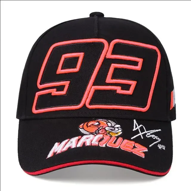 Gorra MARC MARQUEZ 93 Negra