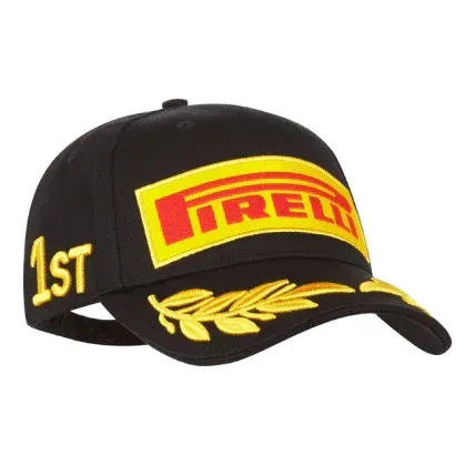 Gorra Pirelli Podio No. 1 Negra