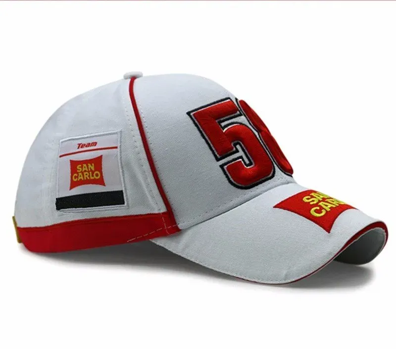 Gorra Oficial SIC58 Marco Simoncelli Blanca