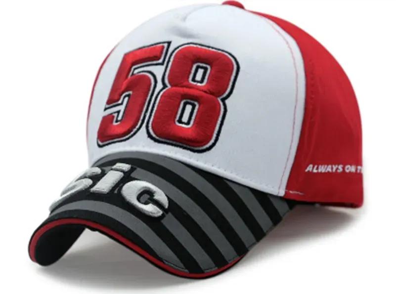 Gorra Oficial SIC58 Marco Simoncelli visera negra