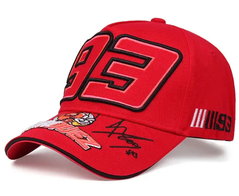 Gorra MARC MARQUEZ 93 Roja