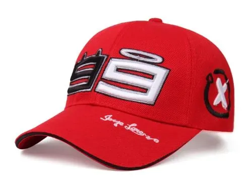 Gorra JORGE LORENZO Roja