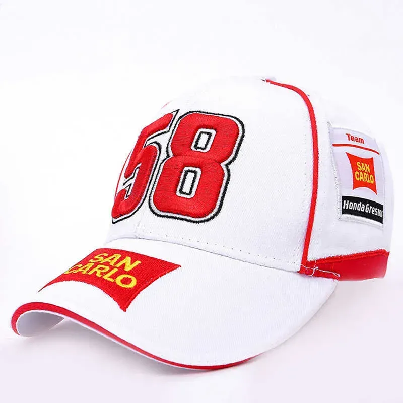 Gorra Oficial SIC58 Marco Simoncelli Blanca