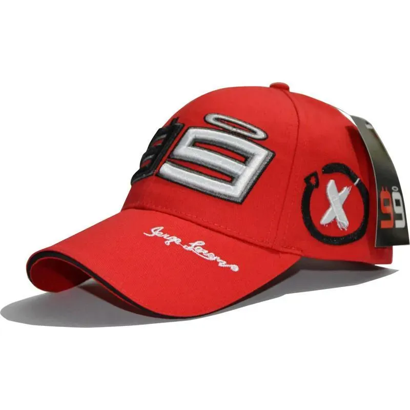 Gorra JORGE LORENZO Roja