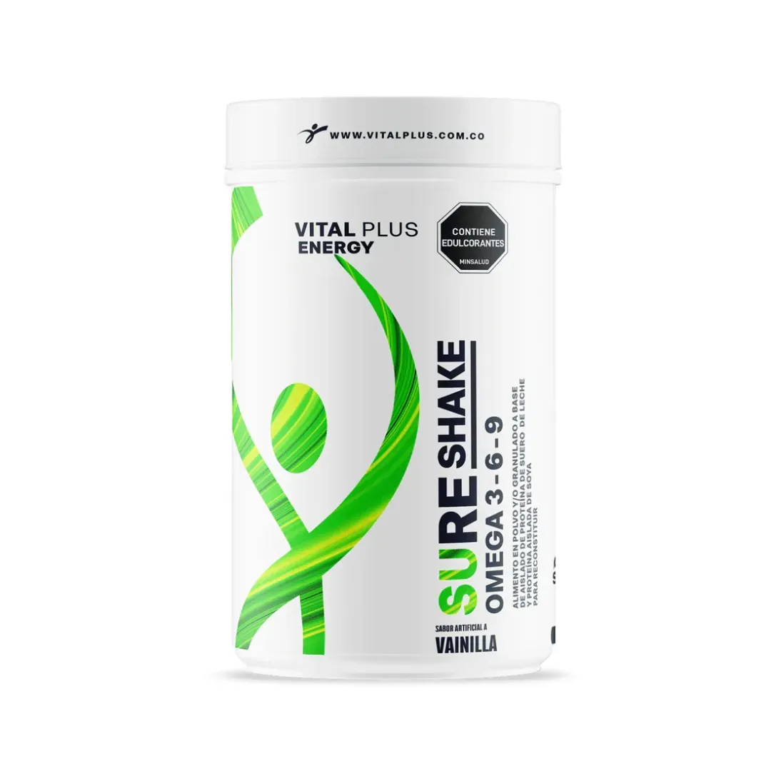 Sure shake | Malteada con Proteína | Omega 3, 6, 9 | Zinc | Calcio | Hierro