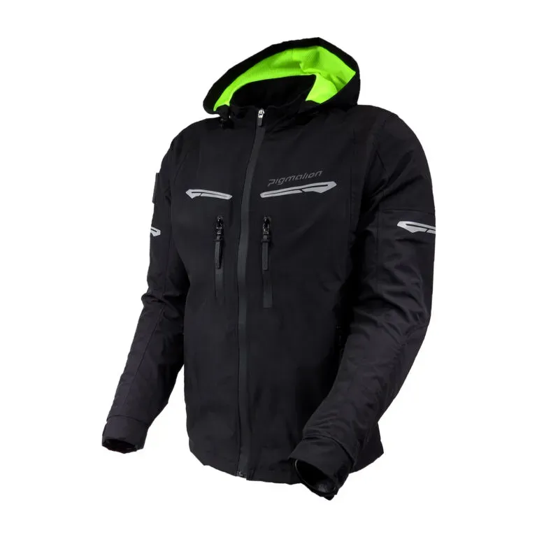 Chaqueta De Proteccion Para Moto Fenix Black