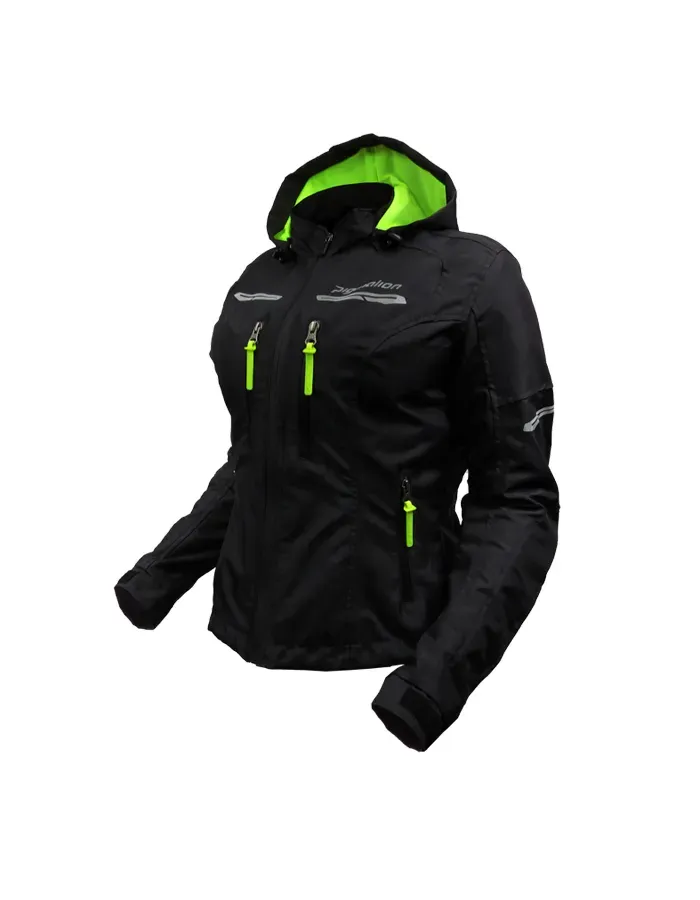 Chaqueta De Proteccion Para Moto Fenix Mujer Black