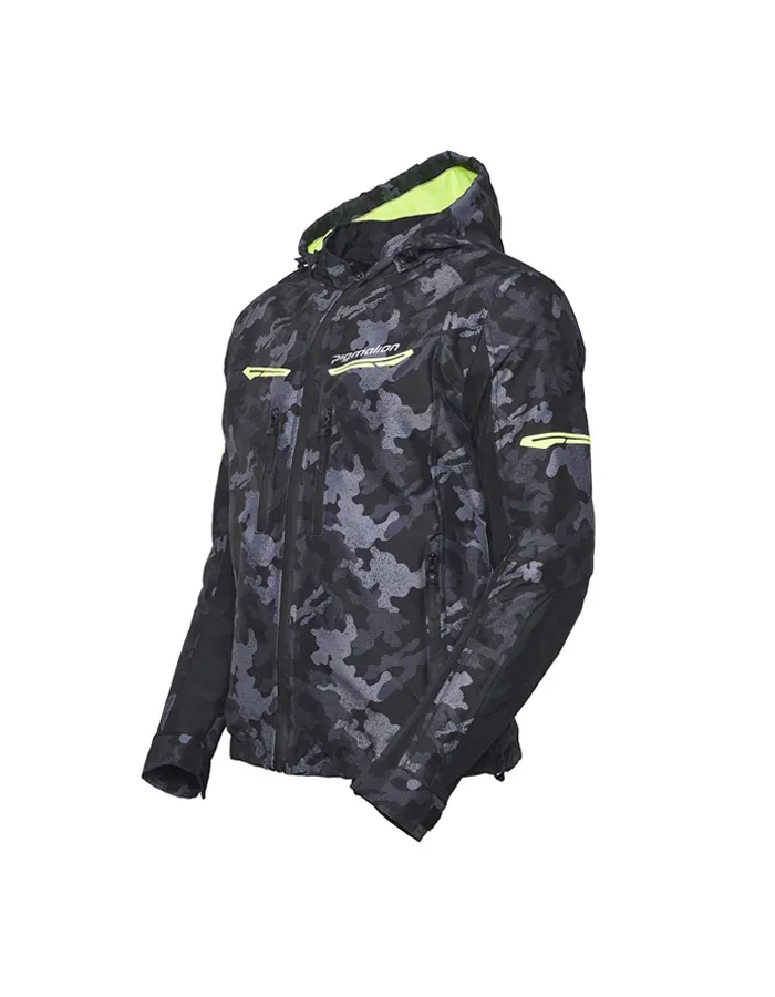 Chaqueta De Proteccion Para Moto Fenix Camo Gris