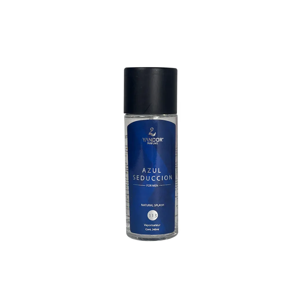 Splash de Perfume Inspirado En Blue Seduction De Antonio Banderas|Azul Seducción (250 ml)