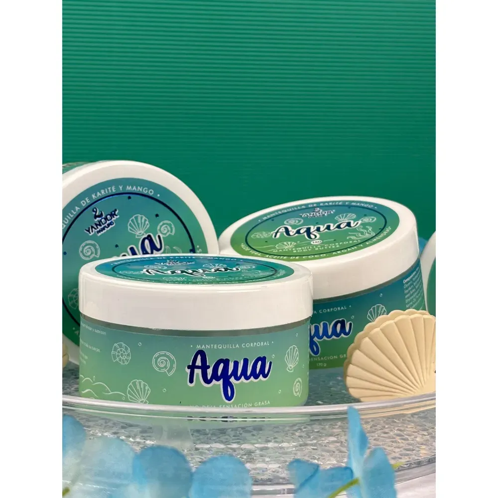 Kit de Splash y Mantequilla Corporal + Perfume del Cabello (Aqua, Funny)