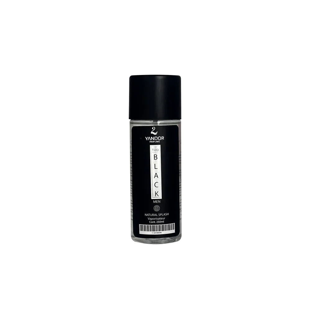 Splash de Perfume Inspirado En 212 Vip Black De Carolina Herrera|Black (250 ml)