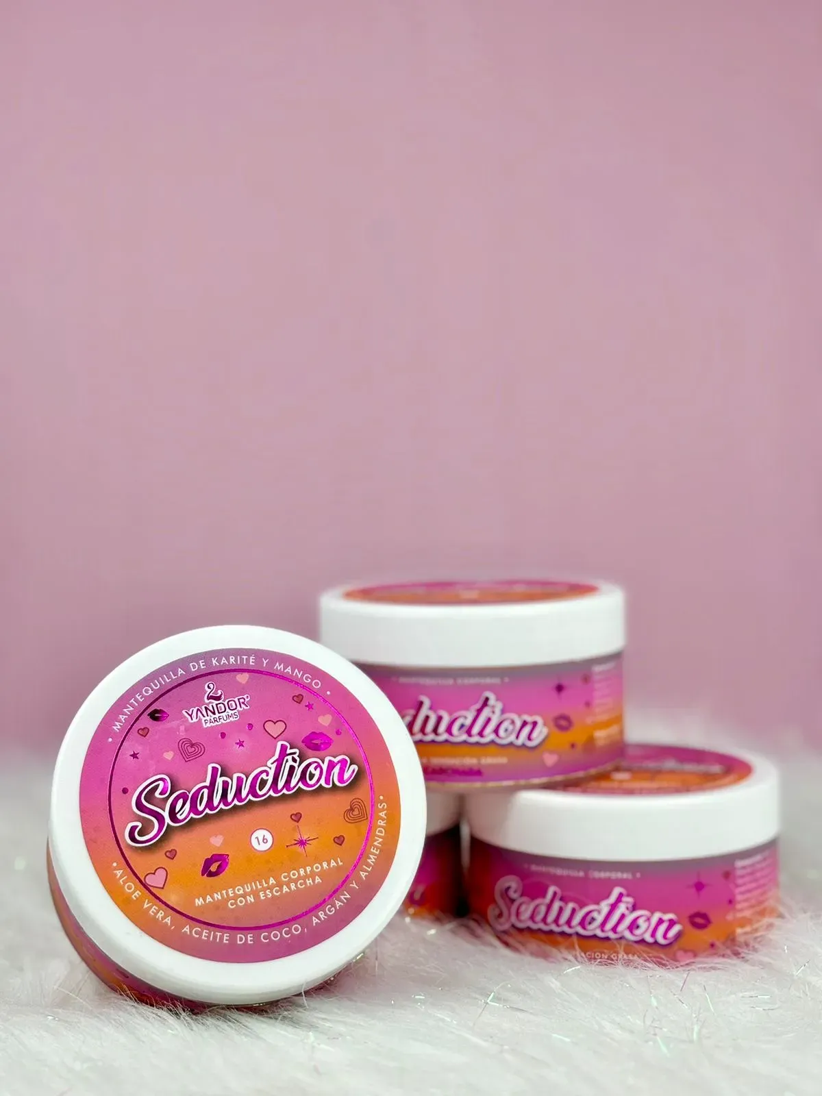 Kit de Splash y Mantequilla Corporal de Seduction + Perfume del Cabello (Seduction, Cutie)