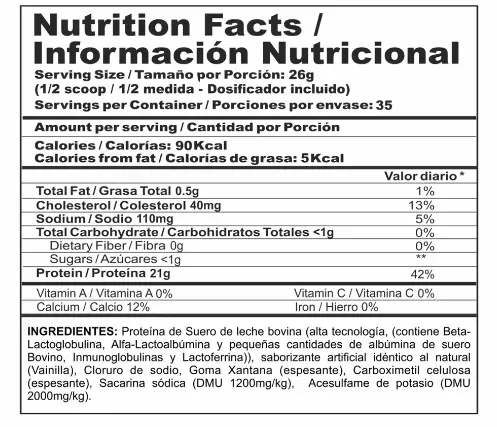 Bipro Classic 2lb Vainilla + Aminoácidos BCAAS Healthy Sport 