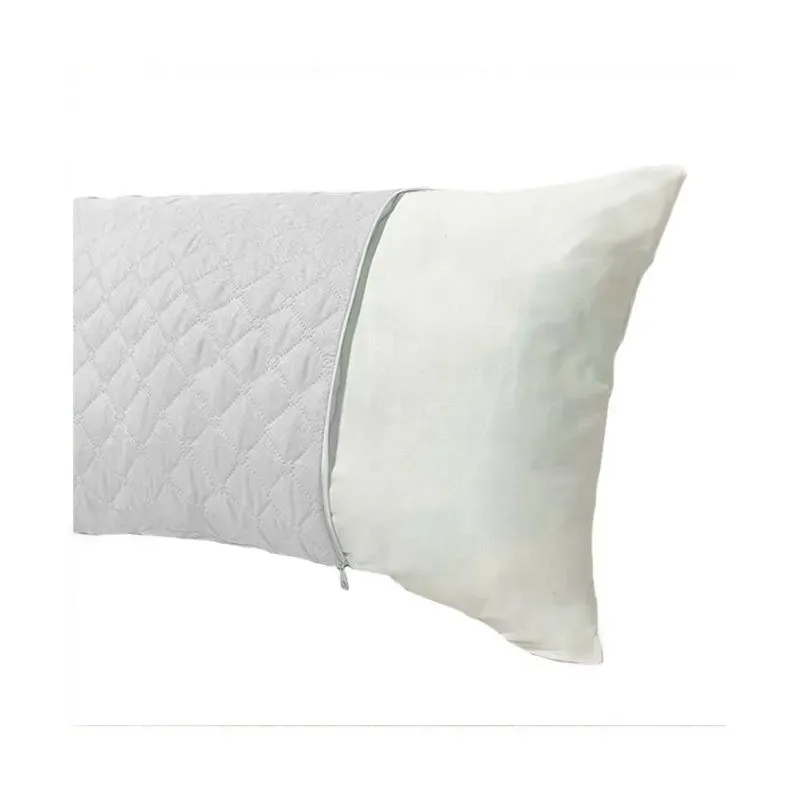 Set de 2 Almohadas 50x70CM con Protectores Blanco– Comodidad y Protección