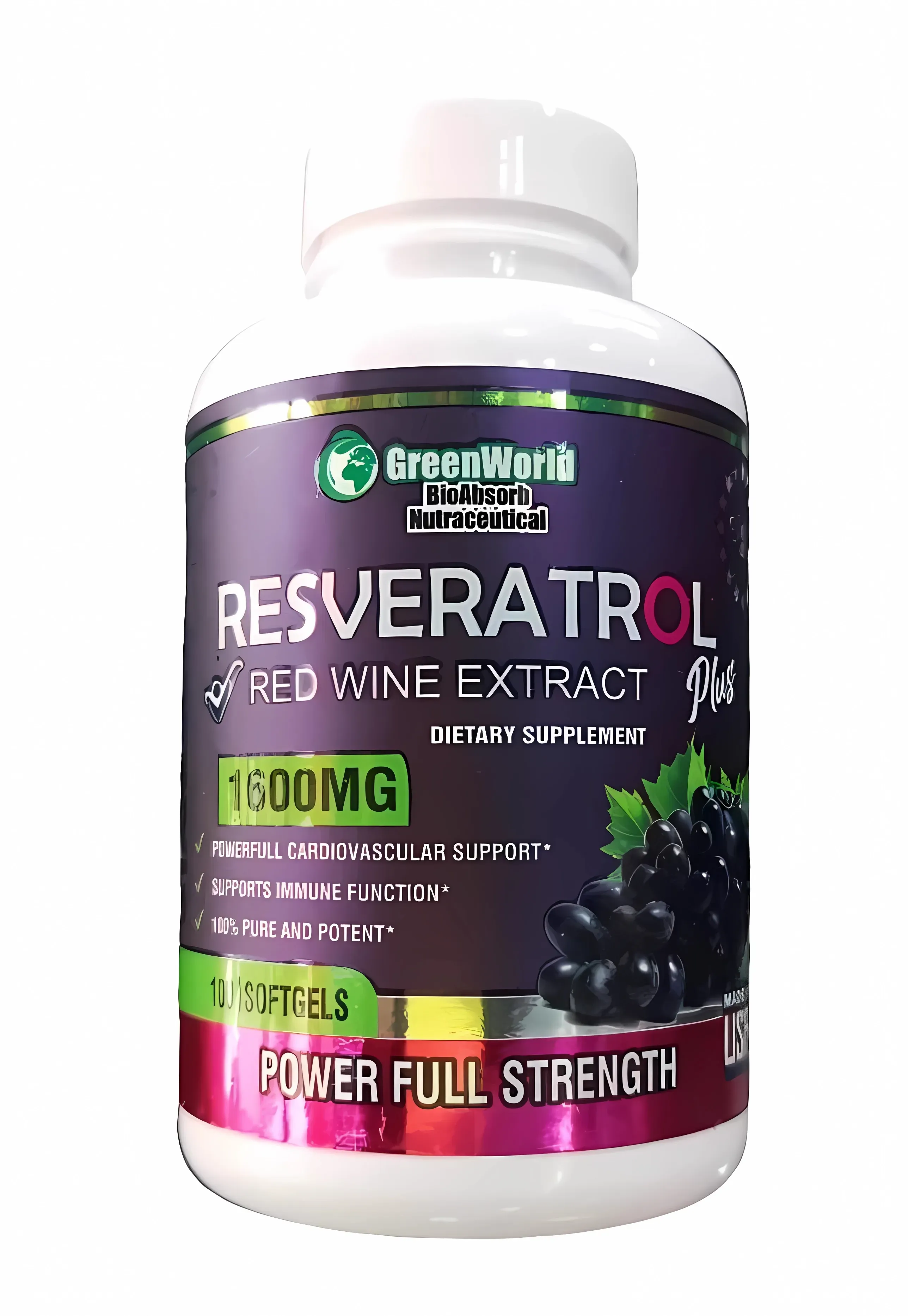 resveratrol 100 sofgels