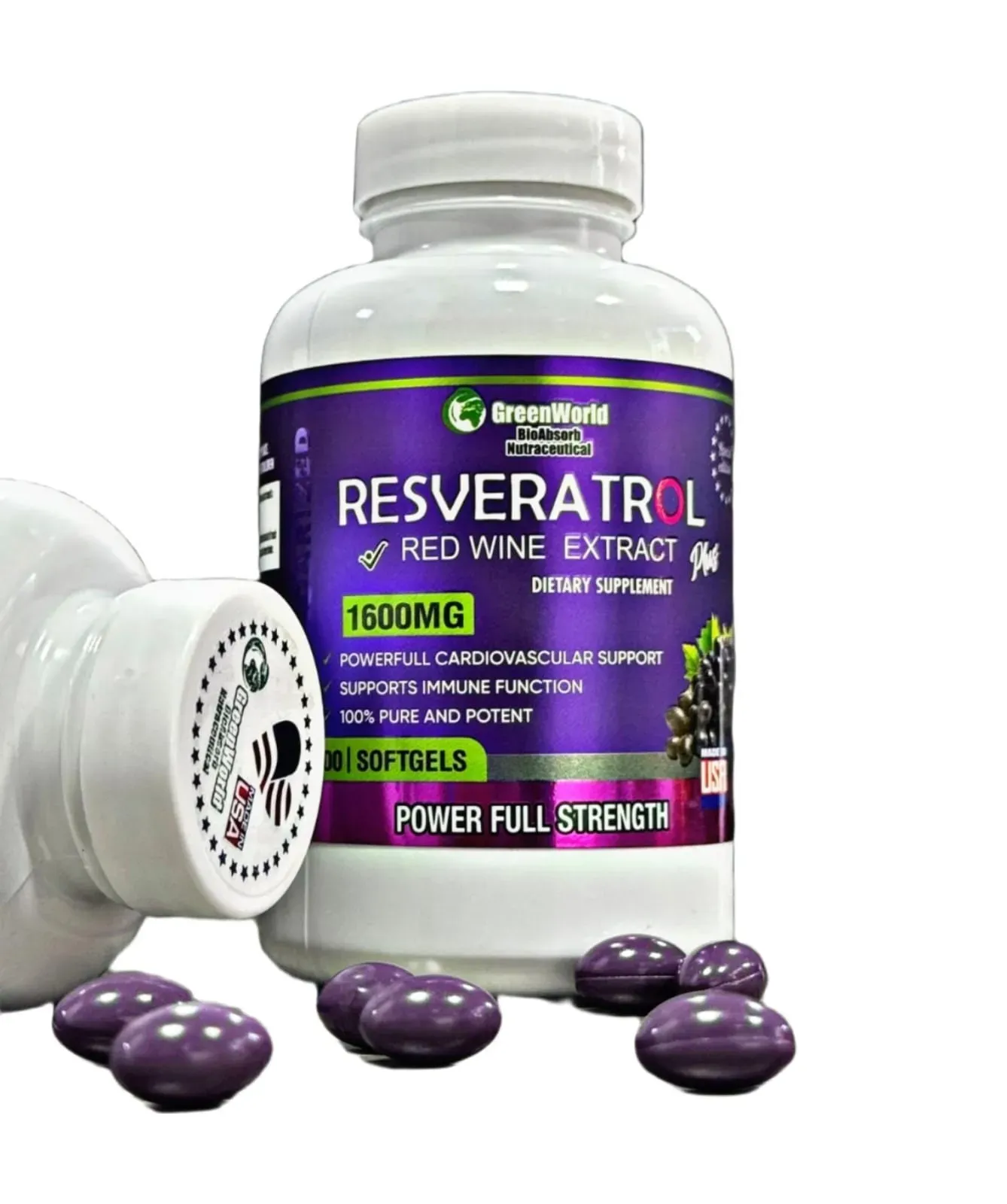 resveratrol 100 sofgels