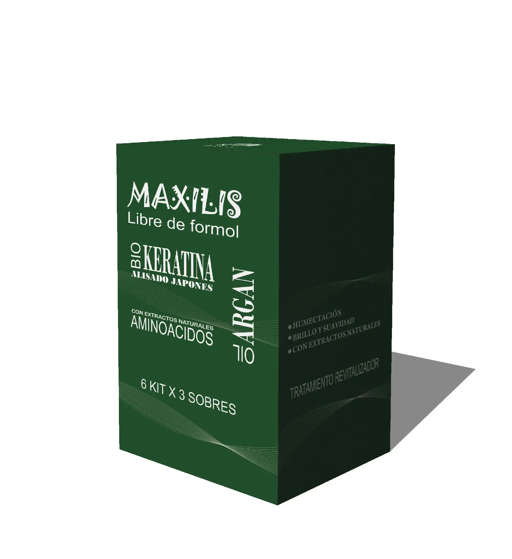 keratina MAXILIS caja x 6 kits