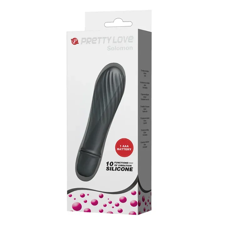 Vibrador Solomon Negro