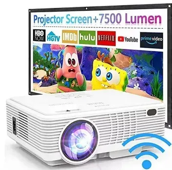 Proyector Wifi con Control Full HD 1080P