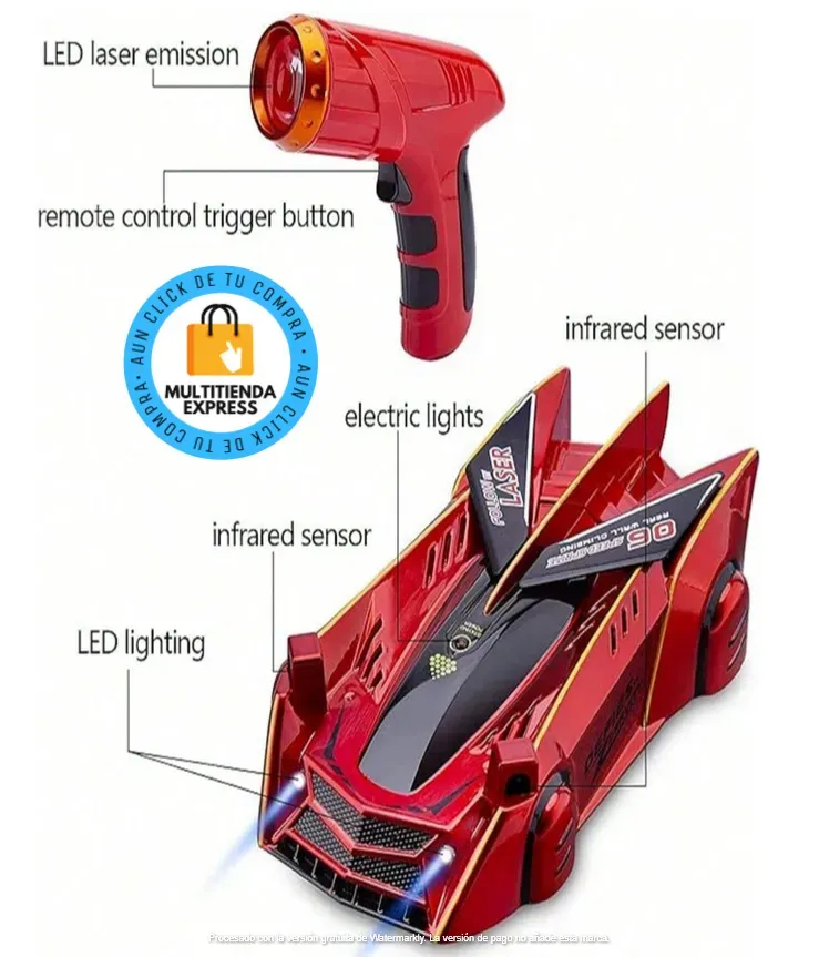 Carro Laser Antigravedad