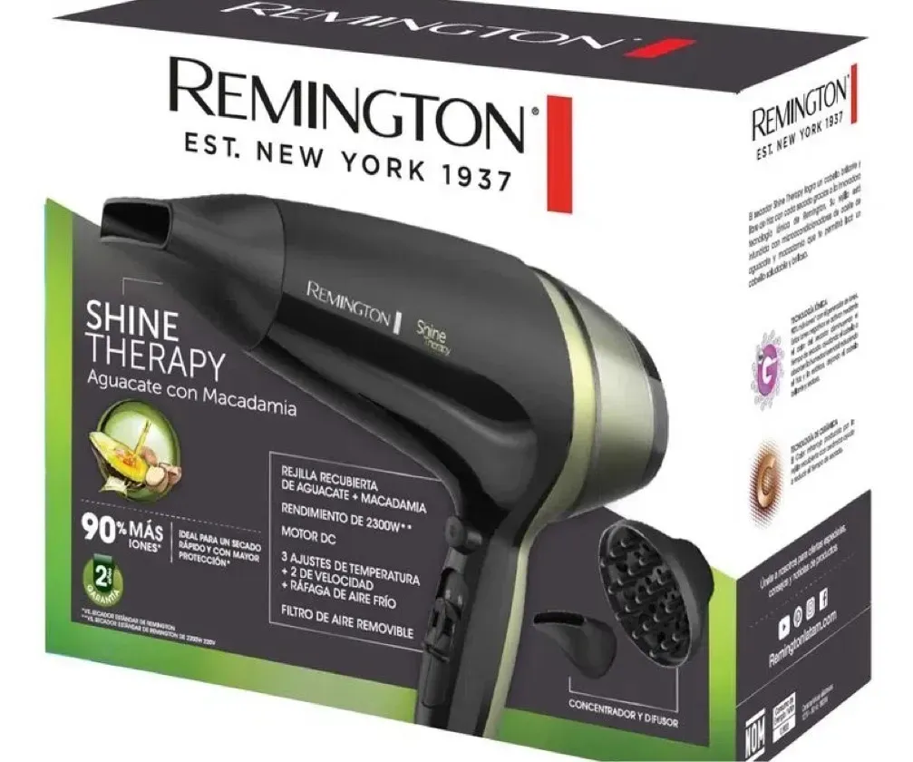 Secador Remington  Aguacate y Macadamia ORIGINAL